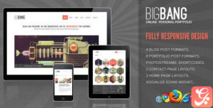 Bigbang - Responsive WordPress Template 2.3