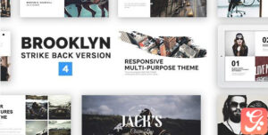 Brooklyn Creative Multi-Purpose WordPress Theme 4.9.8