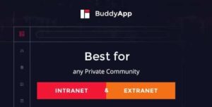 BuddyApp Mobile First Community WordPress theme 1.7.5