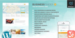 Business Finder: Directory Listing WordPress Theme 3.1.15