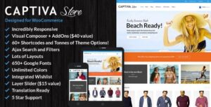 Captiva Responsive WordPress WooCommerce Theme 1.9.7