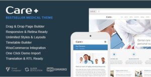 Care Medical and Health Blogging WordPress Theme 4.6.7