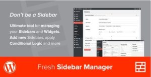 Custom Sidebar Manager 1.1