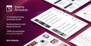 Events Schedule - Events WordPress Plugin 2.5.9