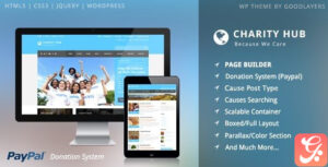 Charity Hub - Charity / Nonprofit / Fundraising WP 2.6
