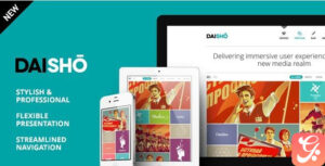Daisho - Flexible WordPress Portfolio Theme 3.1