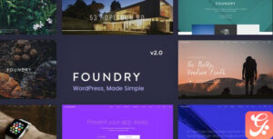 Foundry - Multipurpose, Multi-Concept WP Theme 2.1.9