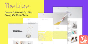 The Litae - Minimal Portfolio WordPress Theme