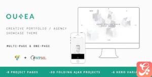 Ourea - Creative Portfolio / Agency WP Theme