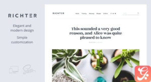 Richter – Creative WordPress Blog Theme