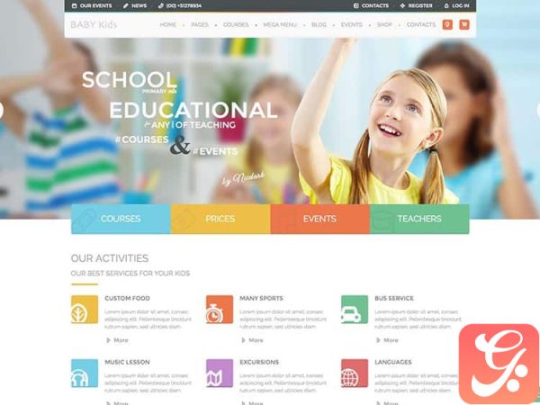 School WordPress Theme