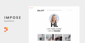Impose Blog - A WordPress Blog Theme For Bloggers  1.2.0