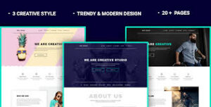 The Crazy - Creative Agency WP Template