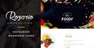Rozario Restaurant Food WordPress Theme 1.4