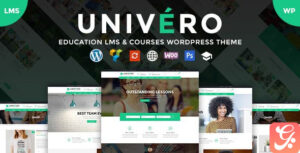 Univero Education LMS Courses WordPress Theme 1.11