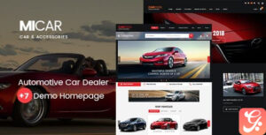 Micar Auto Dealer RTL WooCommerce WordPress Theme