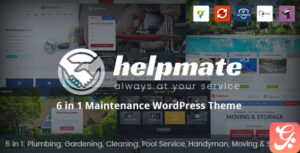 Helpmate 6 in 1 Maintenance WordPress Theme 1.1.5
