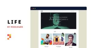 Life Boxed Portfolio WordPress Theme 1.0.5