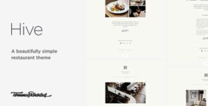 Hive Restaurant Cafe WordPress Theme 1.0.1