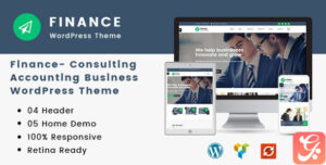 Finance Consulting Accounting WordPress Theme 1.4.4