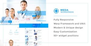 Meda Health and Medical WordPress Theme 1.0.1