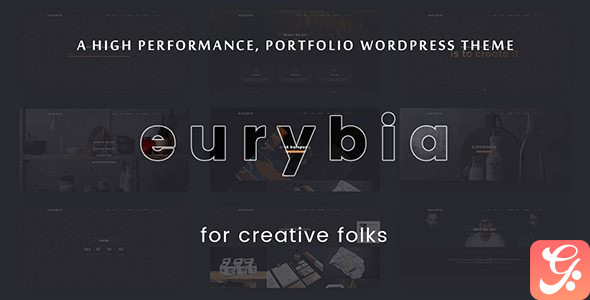 Eurybia Creative WordPress Portfolio Theme