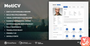 Moticv vCard & Resume Builder 1.0.6