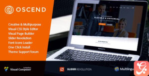 Oscend pluse WordPress Theme