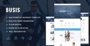 Busis Business Corporate WordPress Theme