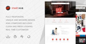 StartHub Multipurpose Corporate WordPress Theme