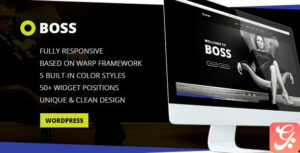 Boss Modern Agency and Business WordPress Theme 2.0.0