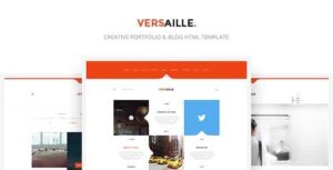Versaille Personal Blog WordPress Theme