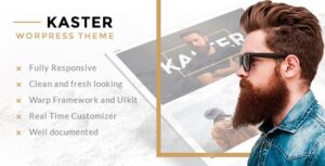 Kaster Creative, Blog, Portfolio WordPress Theme