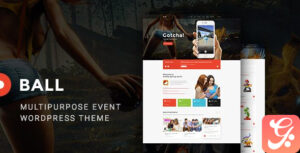 Ball eSports Gaming WordPress Theme