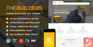 The Builders Construction WordPress Theme 2.4
