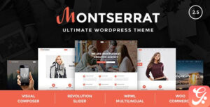 Montserrat Multipurpose Modern WordPress Theme 2.5