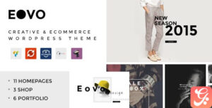 EOVO Creative eCommerce WordPress Theme 1.7
