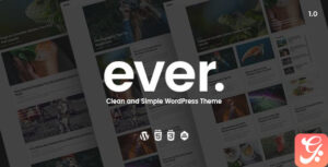 Ever Clean and Simple WordPress Theme 1.2.3