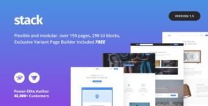 Stack - Multi-Purpose WordPress Theme with Variant Page Builder & Visual Composer 1.5.21