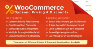 WooCommerce Dynamic Pricing Discounts 3.0.0
