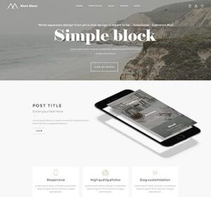 Tesla Themes MontBlanc WordPress Theme 1.0.21