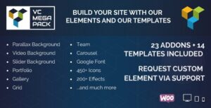 Visual Composer Mega Pack Addons and Templates