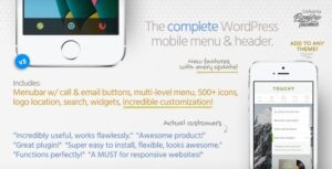Touchy - WordPress Mobile Menu Plugin 4.8