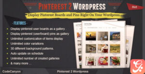 Pinterest to WordPress 1.1.0
