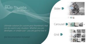 Multi-Thumbs Slider for WordPress