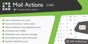 PrivateContent-Mail Actions add-on 2.3.0