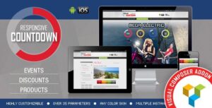 Visual Composer Addon-CountDown Timer PRO 2.3