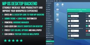 WP OS Desktop Backend 1.157