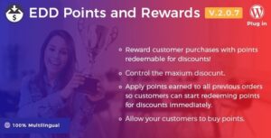 Easy Digital Downloads - Points and Rewards 2.1.11