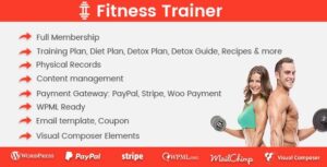 Fitness Trainer-Training Membership Plugin 1.6.9